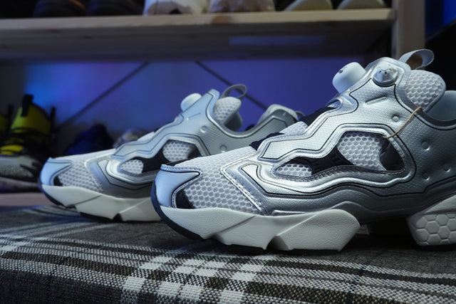 Beams x Reebok Instapump Fury 94 - Footwear White/Pure Grey/Core Black-Preorder Item-Navy Selected Shop