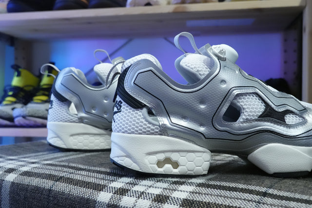 Beams x Reebok Instapump Fury 94 - Footwear White/Pure Grey/Core Black-Preorder Item-Navy Selected Shop