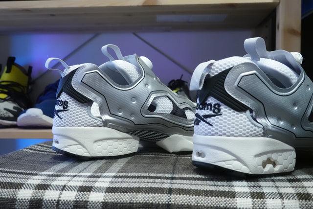 Beams x Reebok Instapump Fury 94 - Footwear White/Pure Grey/Core Black-Preorder Item-Navy Selected Shop