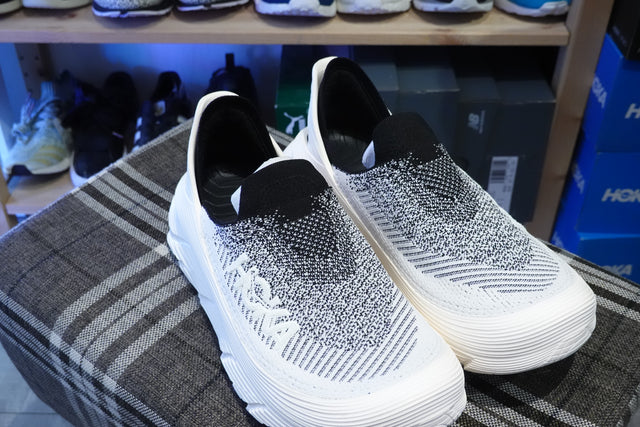 Hoka Restore TC - Black/Alabaster-Preorder Item-Navy Selected Shop