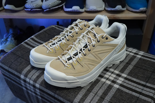 Salomon Lab X-ALP Leather - Vanilla Ice/Almond Buff/Banana Cream-Preorder Item-Navy Selected Shop