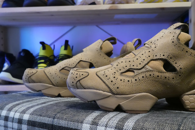Engineered Garments x Reebok Instapump Fury 94 - Brown-Preorder Item-Navy Selected Shop