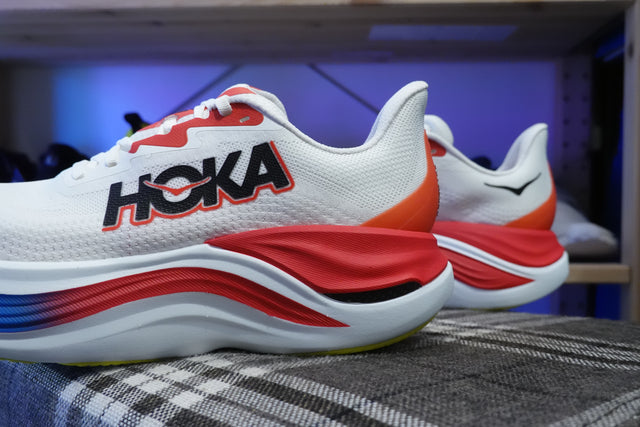 Hoka Skyward X - Blanc De Blanc/Virtual Blue-Preorder Item-Navy Selected Shop
