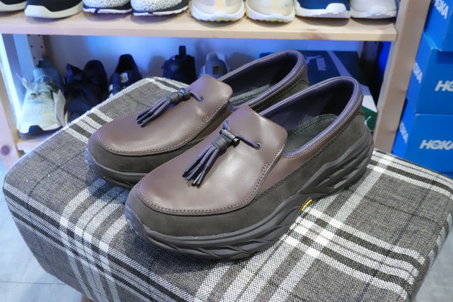 Hoka Speed Loafer - Walnut/Cast Iron-Preorder Item-Navy Selected Shop