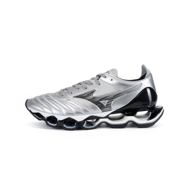 Mizuno Wave Prophecy Morelia Neo - Silver/Black-Preorder Item-Navy Selected Shop