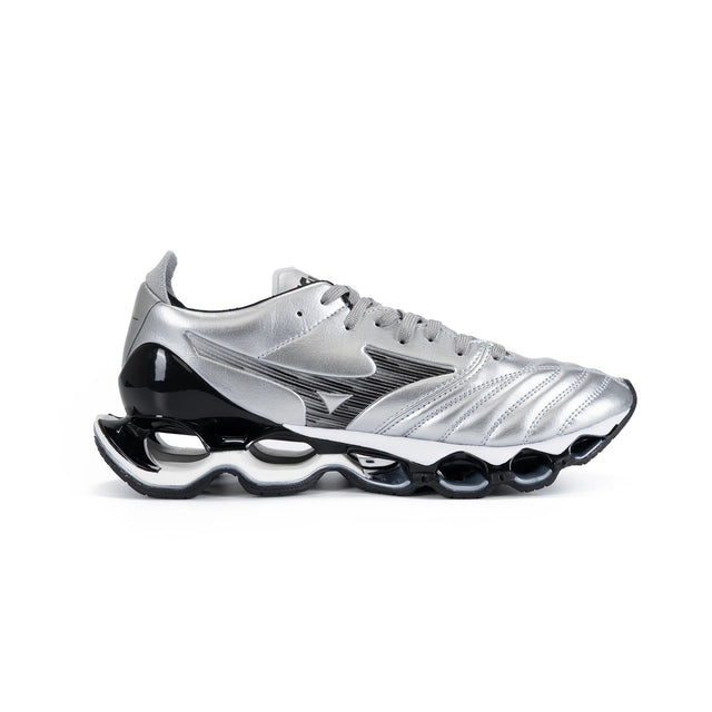 Mizuno Wave Prophecy Morelia Neo - Silver/Black-Preorder Item-Navy Selected Shop