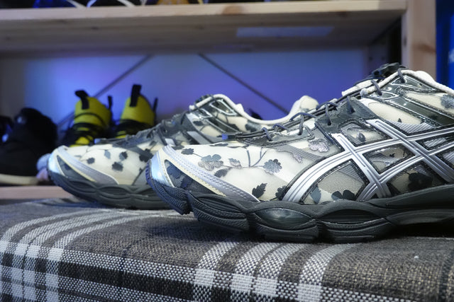 Cecilie Bahnsen x Asics Gel-Cumulus 16 SSCB - Ivory/Black-Preorder Item-Navy Selected Shop