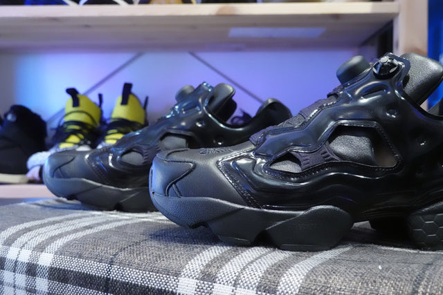 Needles x Reebok Instapump Fury 94 - Black/Black-Preorder Item-Navy Selected Shop