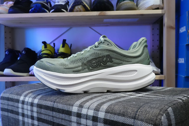 Hoka Bondi 9 - Sea Moss/Eucalyptus-Preorder Item-Navy Selected Shop