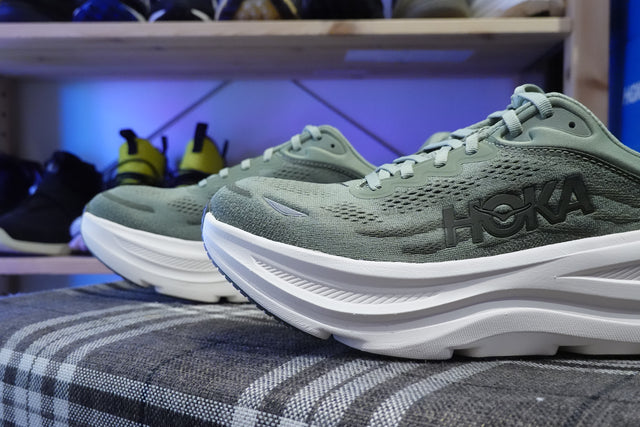 Hoka Bondi 9 - Sea Moss/Eucalyptus-Preorder Item-Navy Selected Shop