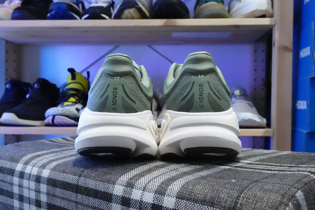 Hoka Bondi 9 - Sea Moss/Eucalyptus-Preorder Item-Navy Selected Shop