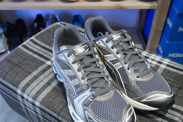 Ronnie Fieg for Asics Gel-Kayano 14 "Chicago" - Granite Gray/White-Sneakers-Navy Selected Shop