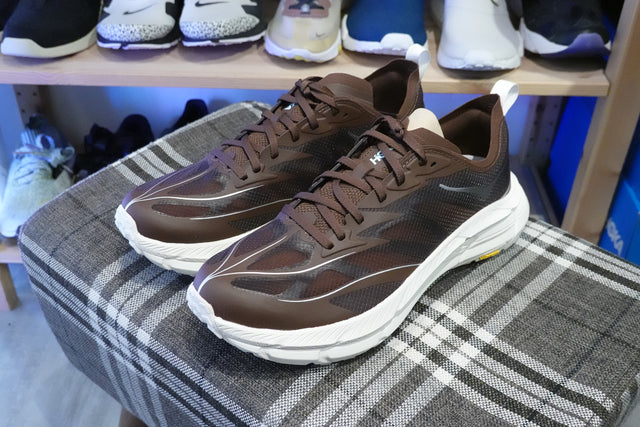 Hoka Mafate Speed 4 Lite - Cold Brew/Oat Milk-Sneakers-Navy Selected Shop
