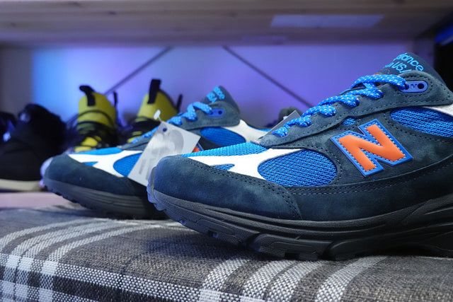 Kith & New Balance for Madison Square Garden U993MG Made in USA-Sneakers-Navy Selected Shop