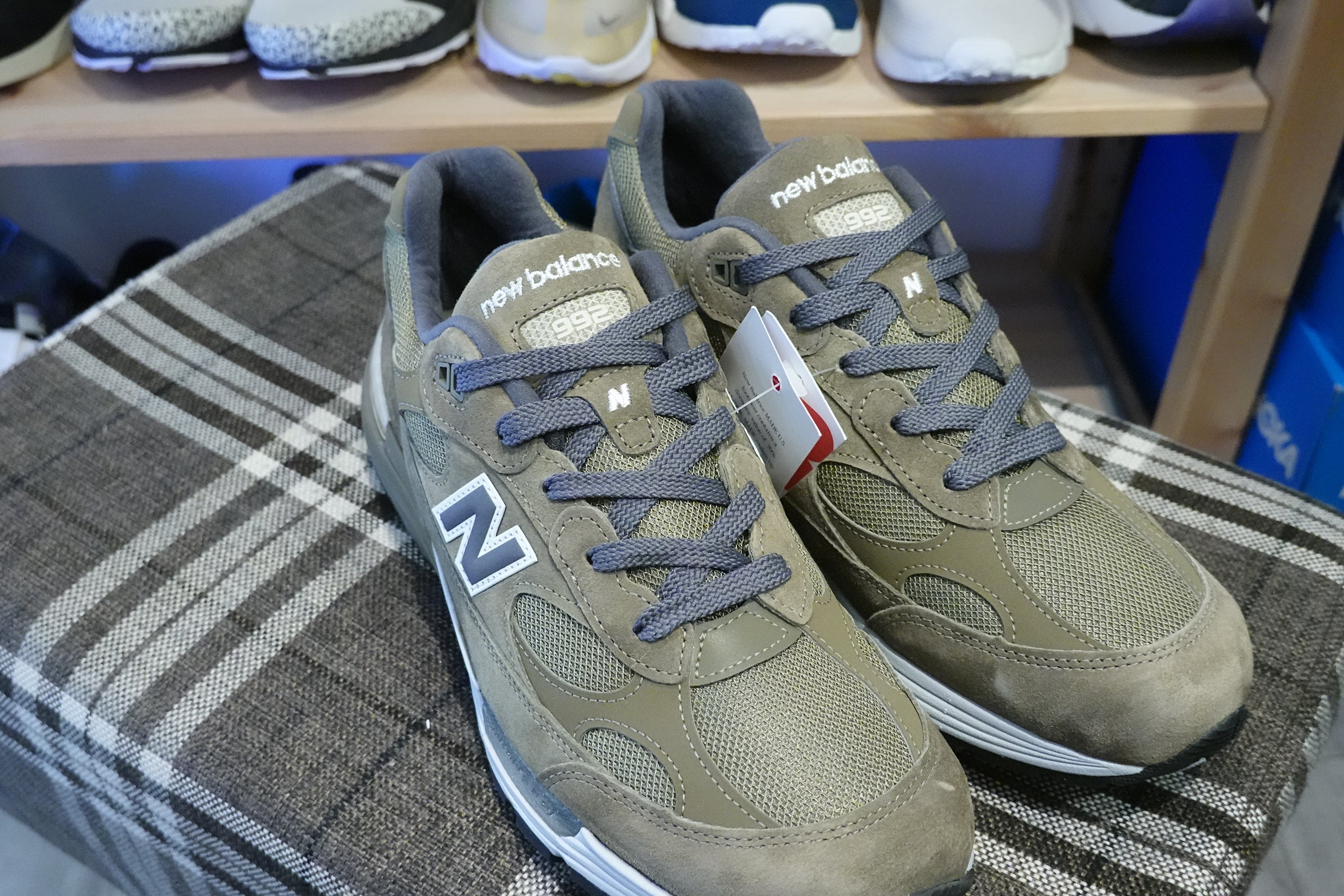 NEW BALANCE U992GL Made In USA グリーンカモ New Balance 992 Made