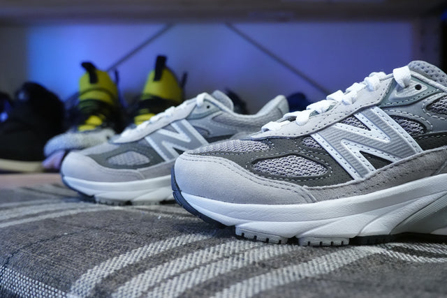 New Balance Little Kids Laces PC990GL6-Preorder Item-Navy Selected Shop