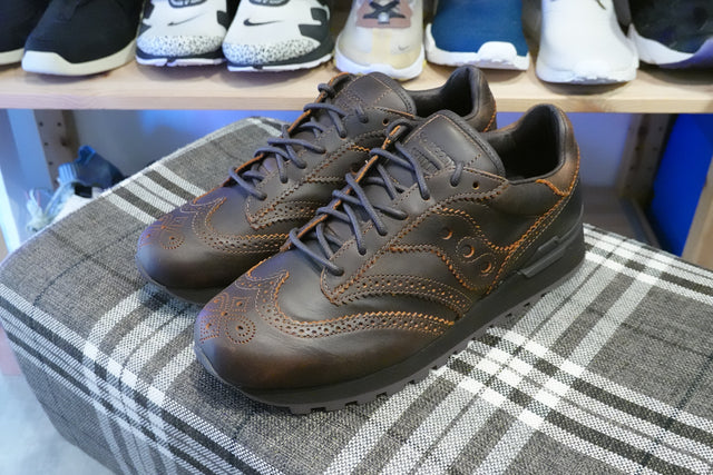 Engineered Garments x Saucony Shadow Original Wingtip - Brown-Preorder Item-Navy Selected Shop