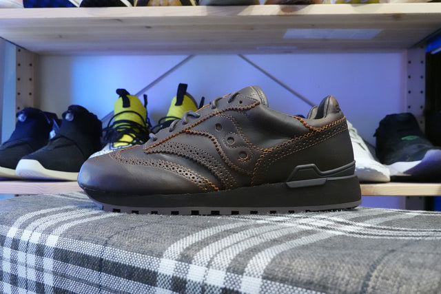 Engineered Garments x Saucony Shadow Original Wingtip - Brown-Preorder Item-Navy Selected Shop