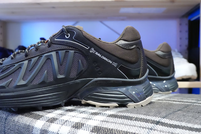 Aries x Salomon Lab XT-Whisper - Black/Earth Brown/Asphalt-Preorder Item-Navy Selected Shop