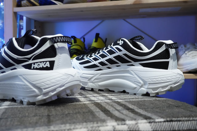 Hoka Mafate Three 2 - Frost/Black-Preorder Item-Navy Selected Shop