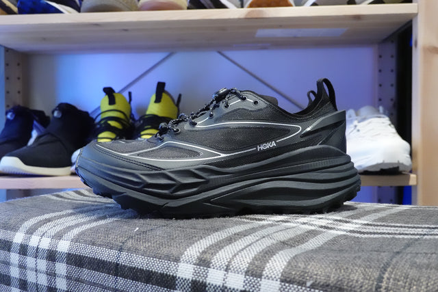 Hoka Stinson One7 - Black/Silver-Preorder Item-Navy Selected Shop