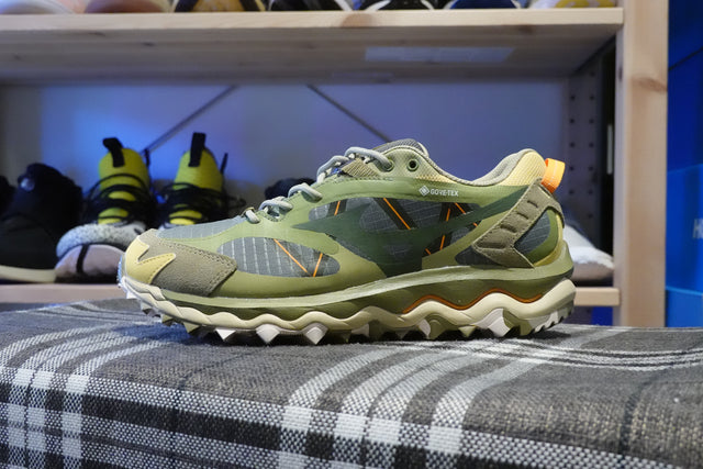 Mizuno Wave Mujin TL Goretex - Green/Multi-Preorder Item-Navy Selected Shop