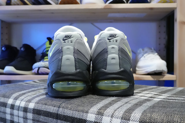 Nike Air Max 95 OG - Black/Neon Yellow/Cool Grey-Sneakers-Navy Selected Shop