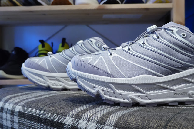 Hoka Stinson EVO Goretex - Foggy Grey/Cosmic Grey-Preorder Item-Navy Selected Shop
