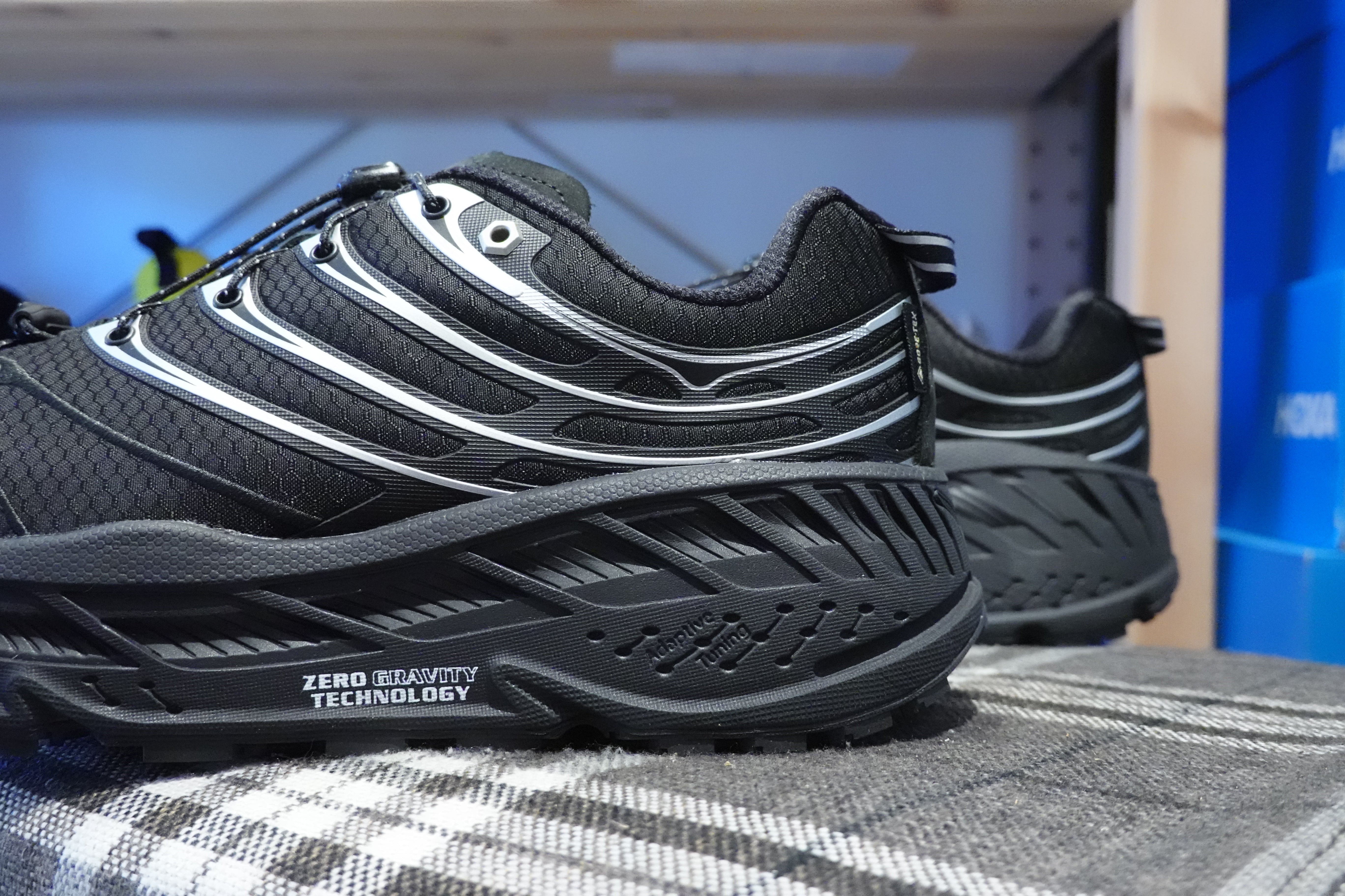 Haven x Hoka Stinson EVO Goretex - Jet Black/Tarmac – Navy Selected