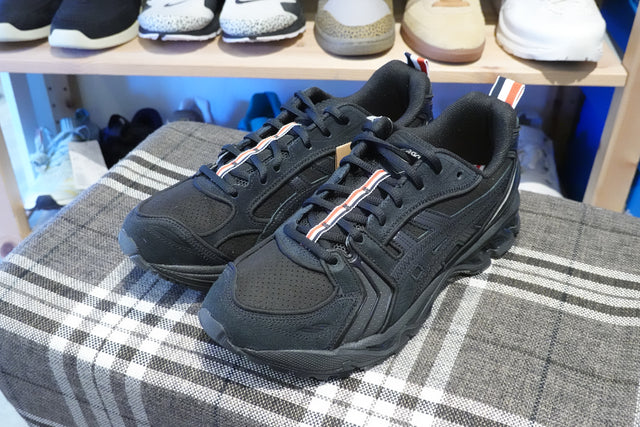 Thom Browne x Asics Gel Kayano 14 - Black/Black-Preorder Item-Navy Selected Shop