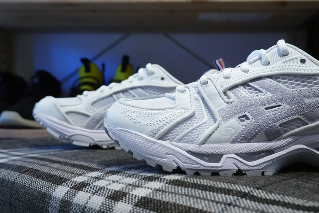 Thom Browne x Asics Gel Kayano 14 - White/White-Preorder Item-Navy Selected Shop