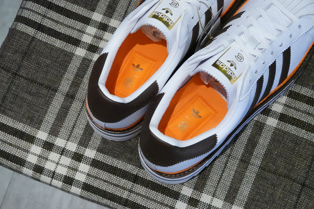 CLOT x Adidas Superstar by Edison Chen - Footwear White/Coffee/Uniora-Preorder Item-Navy Selected Shop