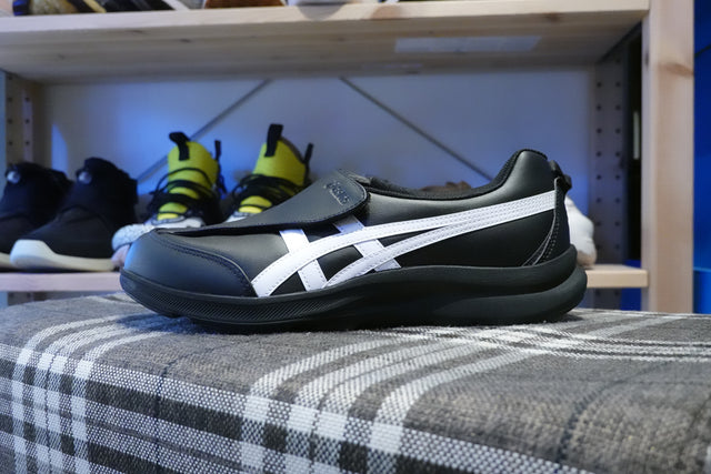 Asics Lifewalker Leather - Black/White-Preorder Item-Navy Selected Shop