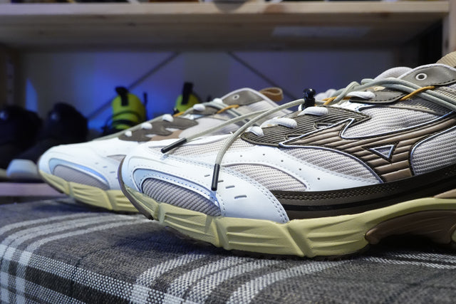 AFEW x Mizuno MXR 'OAG3' - Fog/Tigers Eye/Desert Palm-Preorder Item-Navy Selected Shop