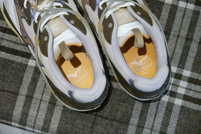 AFEW x Mizuno MXR 'OAG3' - Fog/Tigers Eye/Desert Palm-Preorder Item-Navy Selected Shop