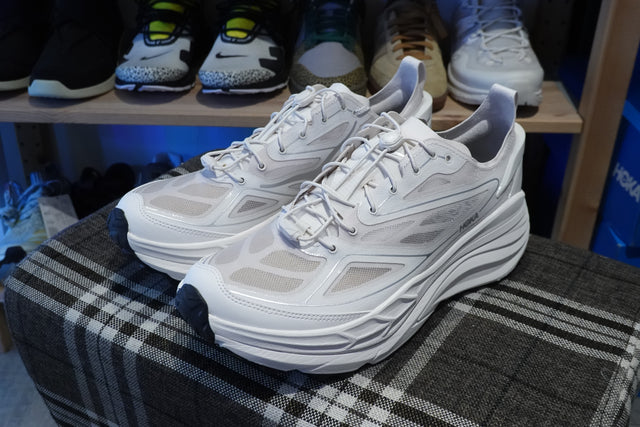 Hoka Stinson One7 - Grout/Silver-Preorder Item-Navy Selected Shop