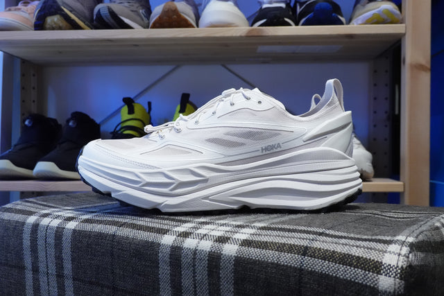 Hoka Stinson One7 - Grout/Silver-Preorder Item-Navy Selected Shop