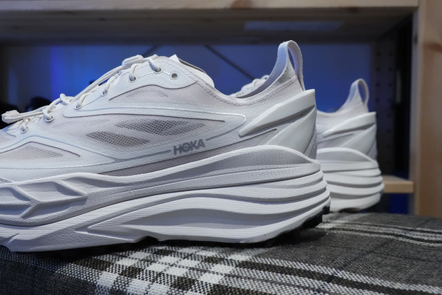 Hoka Stinson One7 - Grout/Silver-Preorder Item-Navy Selected Shop