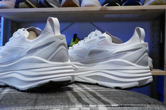 Hoka Stinson One7 - Grout/Silver-Preorder Item-Navy Selected Shop