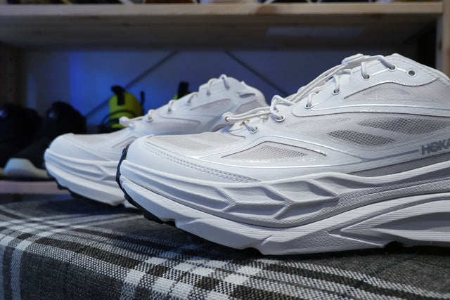 Hoka Stinson One7 - Grout/Silver-Preorder Item-Navy Selected Shop
