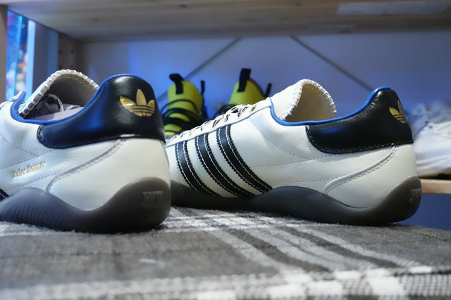 Wales Bonner x adidas Karintha OG - Wonder White/Core Black/Lush Blue-Preorder Item-Navy Selected Shop