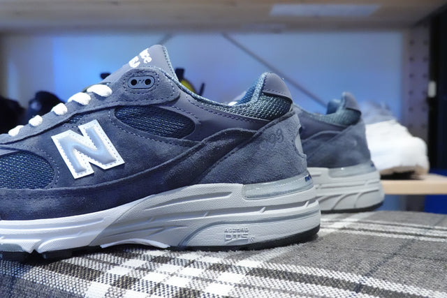 Kith & New Balance U993HK Made in USA-Sneakers-Navy Selected Shop