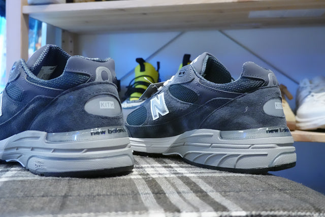 Kith & New Balance U993HK Made in USA-Sneakers-Navy Selected Shop