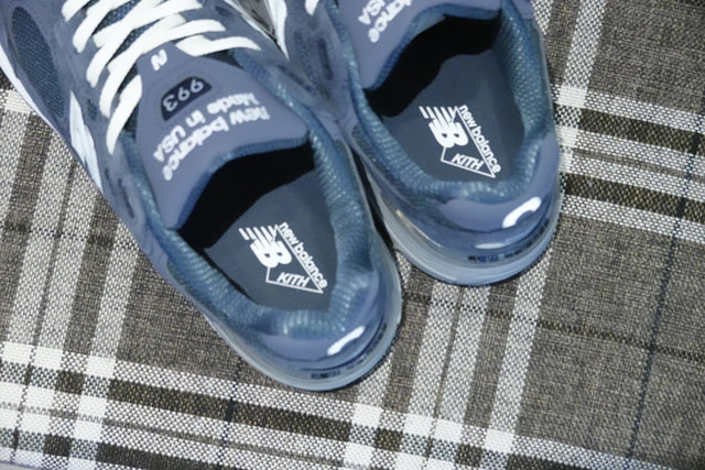 Kith & New Balance U993HK Made in USA-Sneakers-Navy Selected Shop