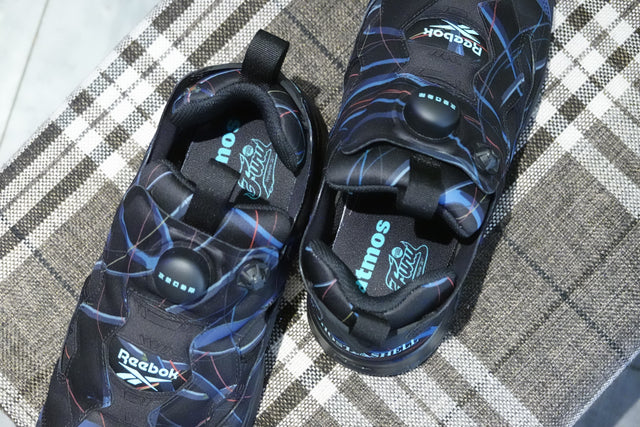 atmos x GHOST IN THE SHELL x Reebok Instapump Fury 94 - Black-Preorder Item-Navy Selected Shop