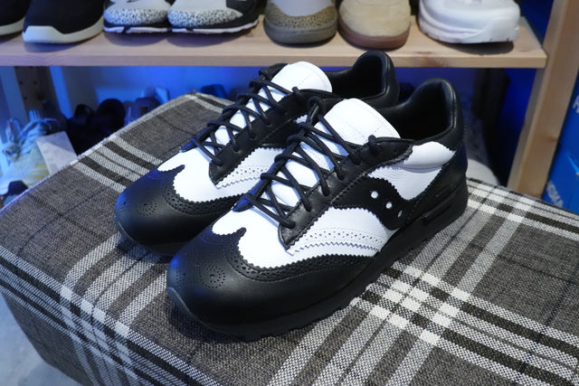 Engineered Garments x Saucony Shadow Original Wingtip - Black/White-Preorder Item-Navy Selected Shop
