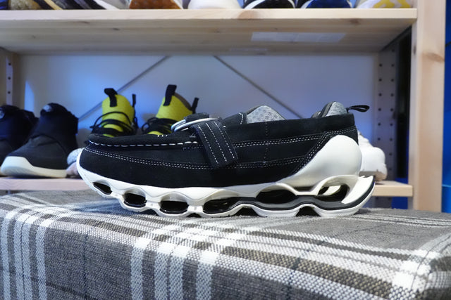Setsumasa Kobayashi x Mizuno Wave Prophecy Ring Moc - Black/Quiet Shade-Sneakers-Navy Selected Shop