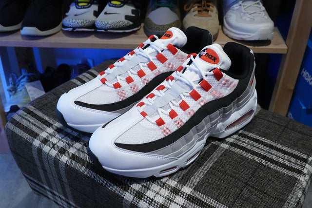 Nike Air Max 95 Big Bubble Premium - White/Comet Red/Neutral Grey/Medium Grey-Preorder Item-Navy Selected Shop