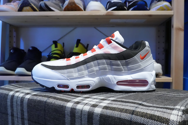 Nike Air Max 95 Big Bubble Premium - White/Comet Red/Neutral Grey/Medium Grey-Preorder Item-Navy Selected Shop