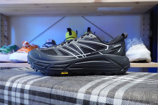 Hoka Stealth/Tech Mafate Speed 2 - Black/Carbon Black-Preorder Item-Navy Selected Shop
